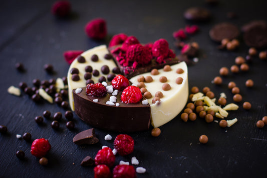 Chocolat de luxe en forme de tarte