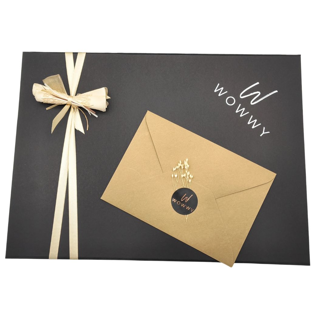 Coffret cadeau de luxe noir - Grand