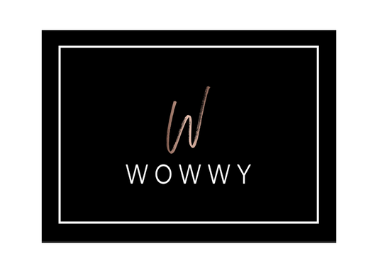 Een mooie briefkaart van Wowwy om toe te voegen aan je geschenkdoos. Zo kan je de geschenkbox rechtstreeks versturen naar de ontvanger